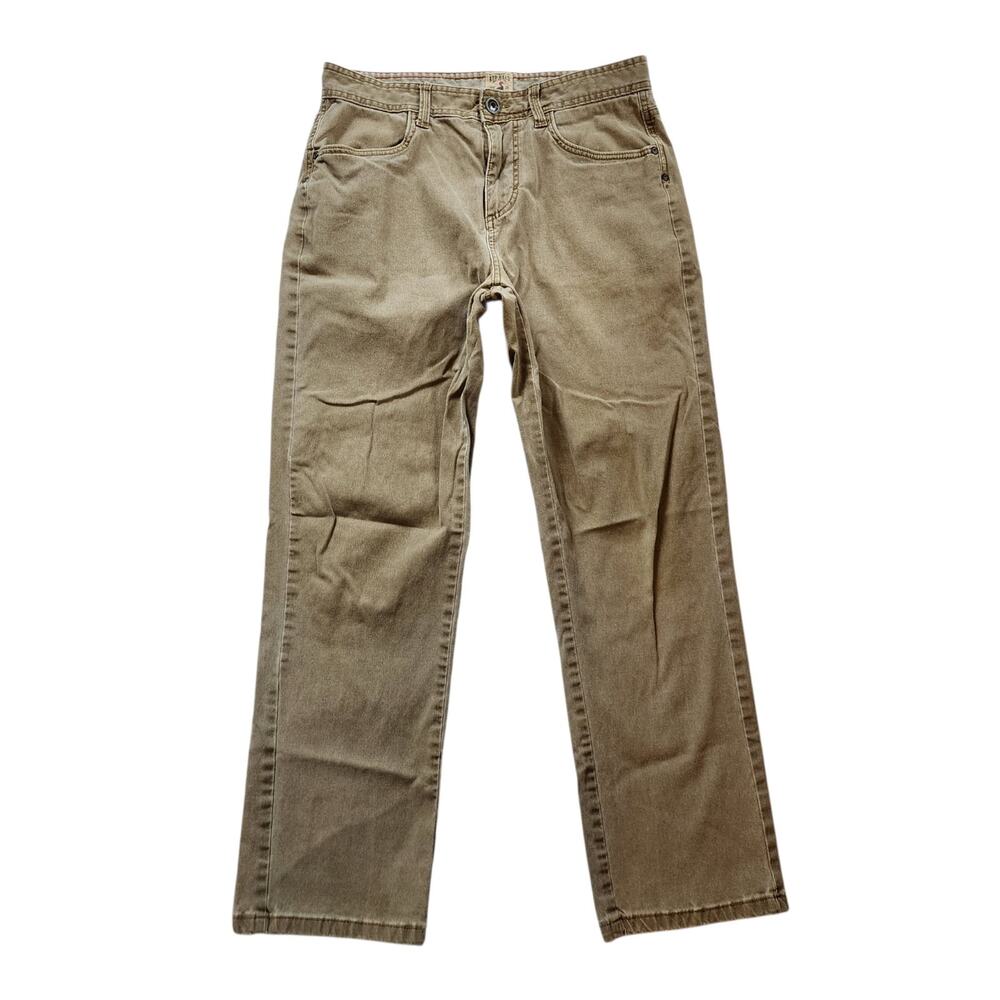 RedHead Mens Pants Size 32 X 30 Beige Canvas Straight Work Outdoors Stretch